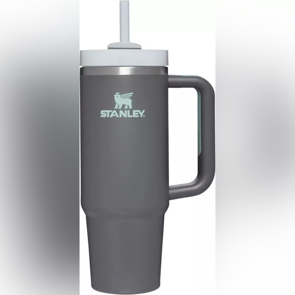 NWT Stanley 30oz Quencher H2.0 FlowState Tumbler with Handle Charcoal Gray